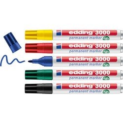 Permanentmarker edding e-3000 mittel rund