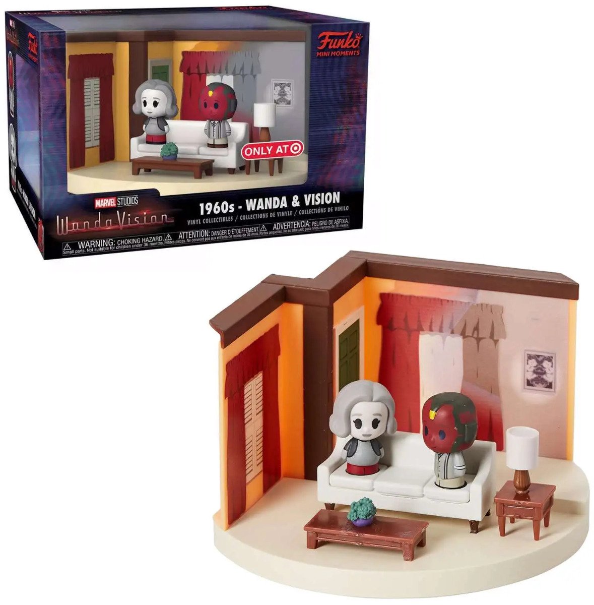 Funko-Wohnzimmer der 60er Jahre – Mini-Momente – Wandavision-Figur
