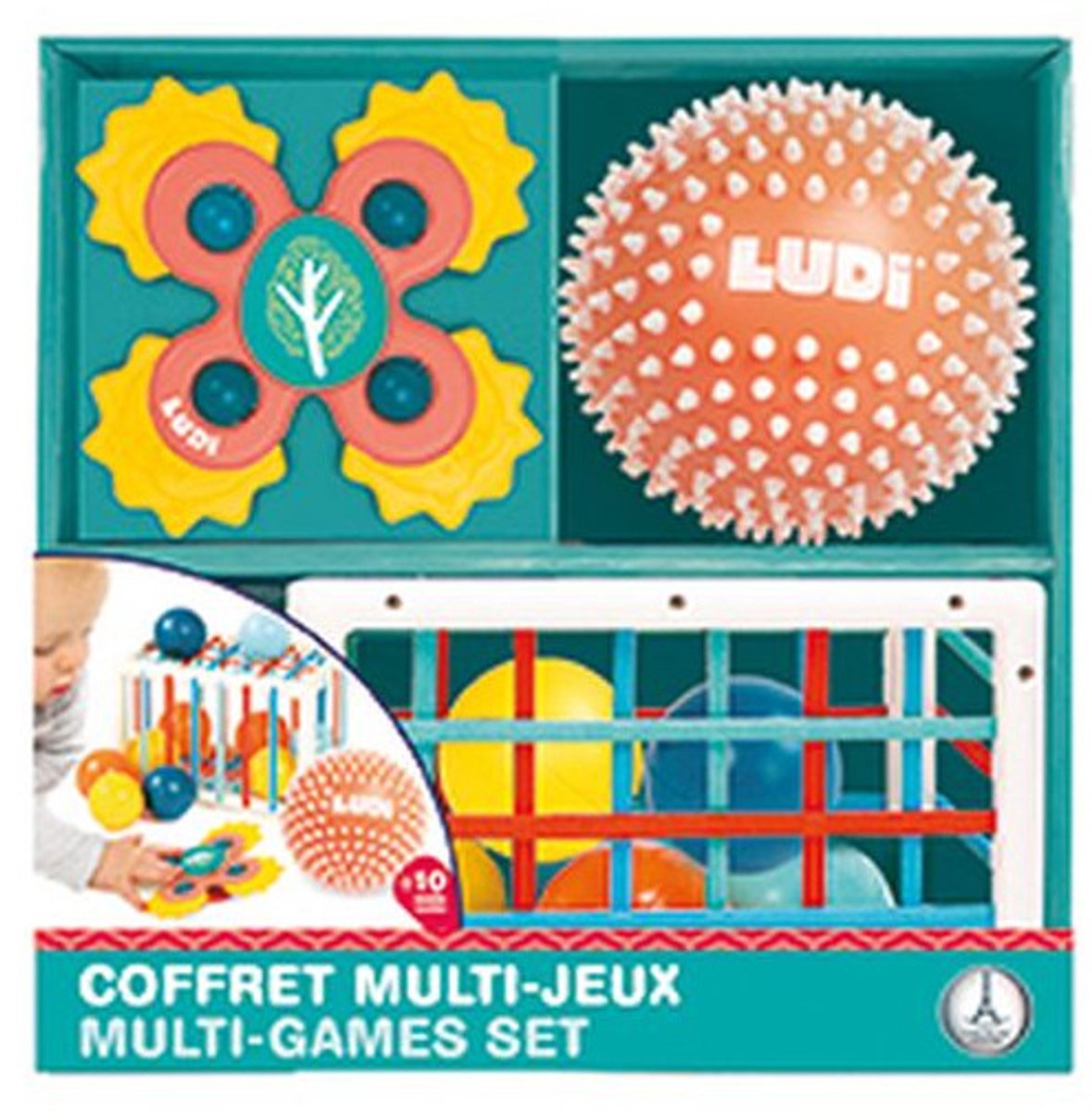 Ludi – Multispielset – Sinnesspielzeug