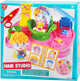 Spielen Sie Haarstudio Kleiset, 4 Tongläser