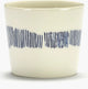 Serax - Ottolenghi Feast - Espressotasse - Weiß Blau - 7 ø - 4 Stück