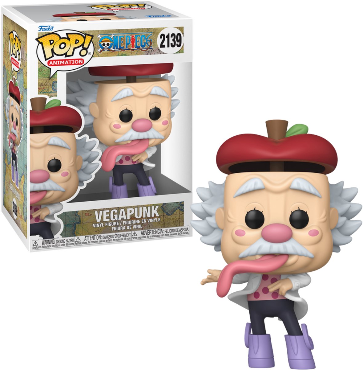 Funko One Piece Vegapunk Vinylfigur 2139 Unisex Pop! - neutral - Standard