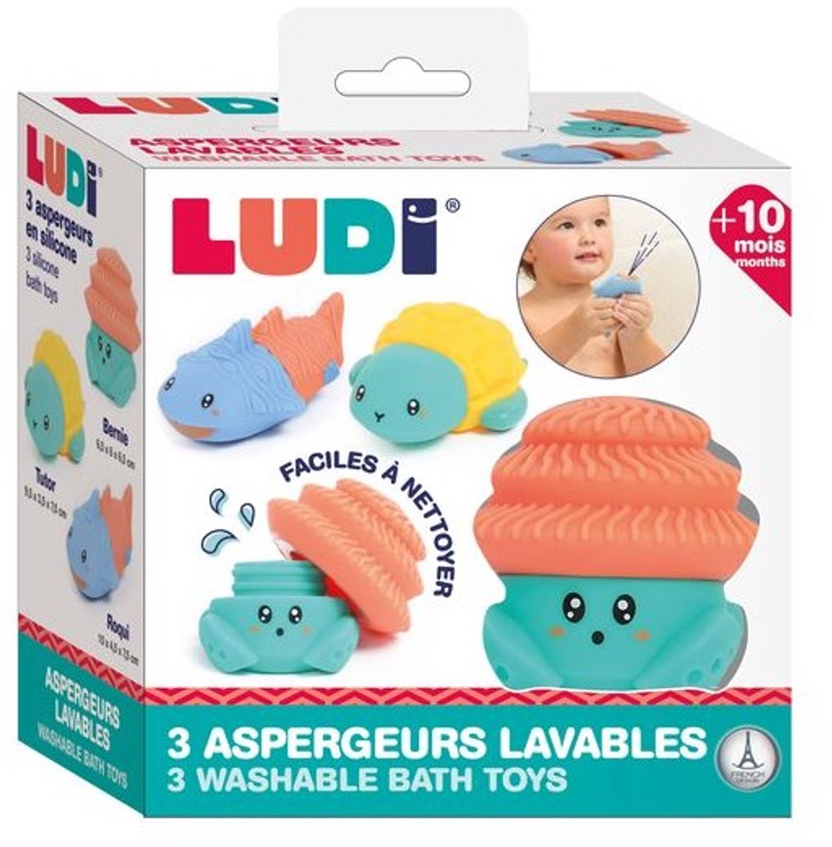 Ludi – Wassersprüher – Wasserspeier – Wassersprinkler – waschbare Sprinkler