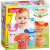 Quercetti Momy Kuscheltiere, 12 Stk.