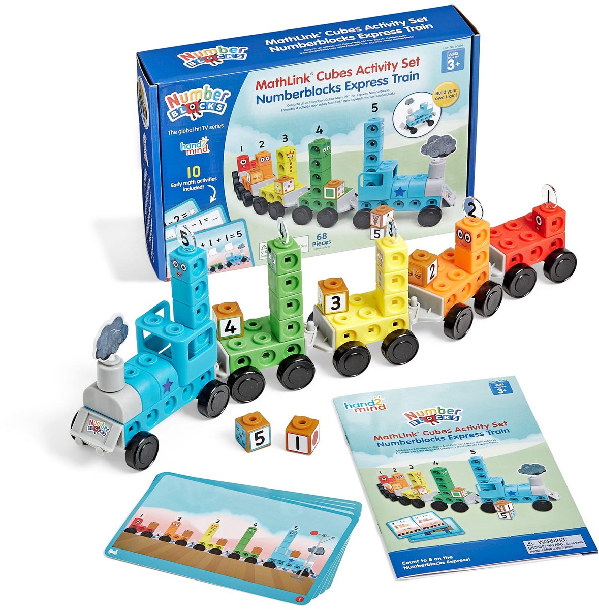 Lernressourcen Mathlink® Würfel Numberblocks® Schnellzug-Aktivitätsset – 10+