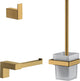 Plieger Altea WC-Set – Wandmontage – komplett – gebürstetes Gold