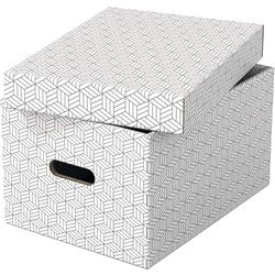 Aufbewahrungsbox Esselte 628282 mittel 19 l weiß