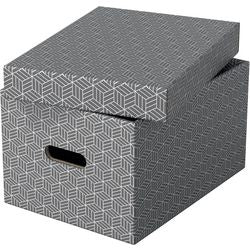 Aufbewahrungsbox Esselte 628283 mittel 19 l grau