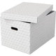 Aufbewahrungsbox Esselte 628286 groß 55 l weiß