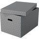 Aufbewahrungsbox Esselte 628287 groß 55 l grau