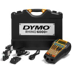 Etikettendrucker Dymo 6000+ Rhino Gelb, Schwarz