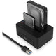Akt 2,5 und 3,5 Zoll SATA Dual Festplattendock USB 3.2 Gen1