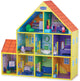 Spectron Peppa Pig Puppenhaus aus Holz mit 9 Zimmern