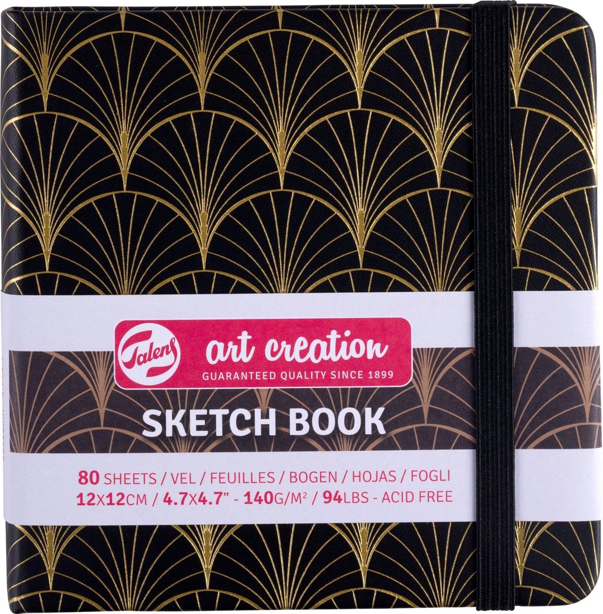 Talens Art Creation Skizzenbuch – Art Deco – 12 x 12 cm