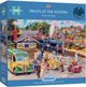 Gibsons – Leckereien am Bahnhof (von Trevor Mitchell) – 1000 Teile 68×49 cm (B×H) – Puzzle für Erwachsene