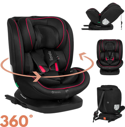 Lionelo Bastiaan – i-Size-Autositz 4in1 – 360° – Isofix – Gruppe 0-1-2-3 – 40–105 cm