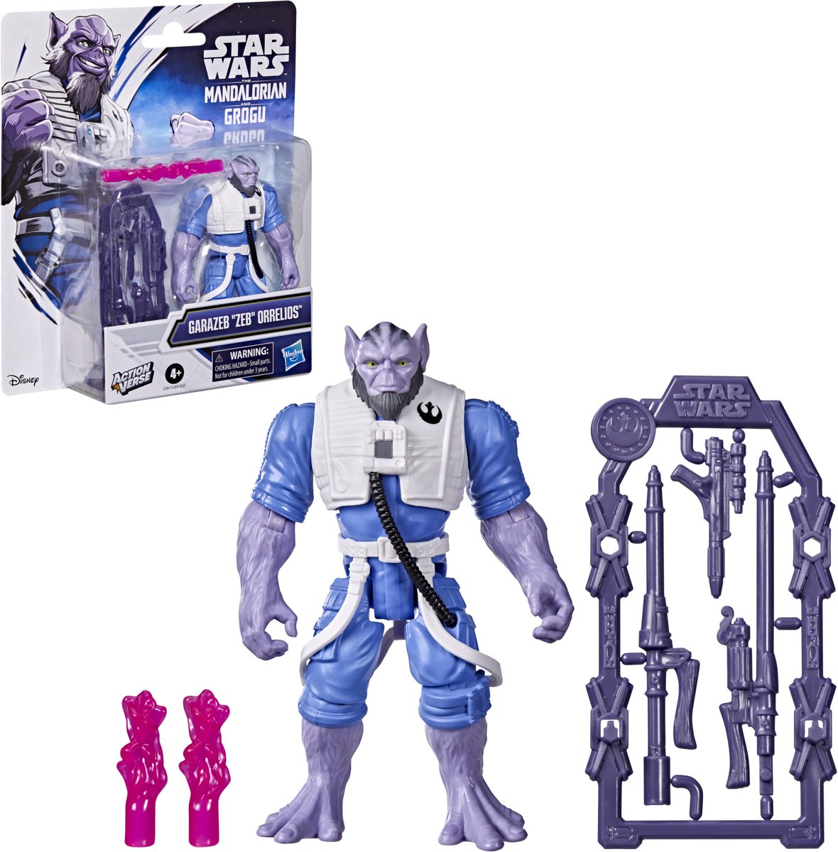 Star Wars Actionverse Zeb Orrelios – Actionfigur 11 cm