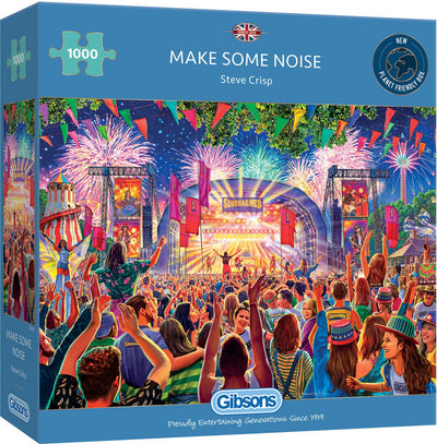 Puzzle Gibsons 1000 Stück machen etwas Lärm