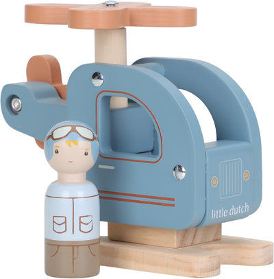 Little Dutch Holzhubschrauber FSC