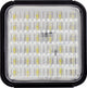 Carpoint Rückfahrscheinwerfer 12 Volt LED 95 x 95 mm weiß