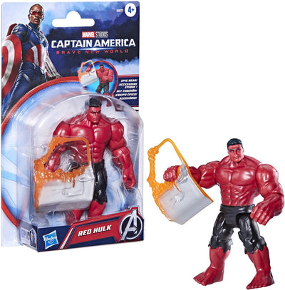 Marvel Avengers 10 cm Captain America Deluxe Red Hulk Film