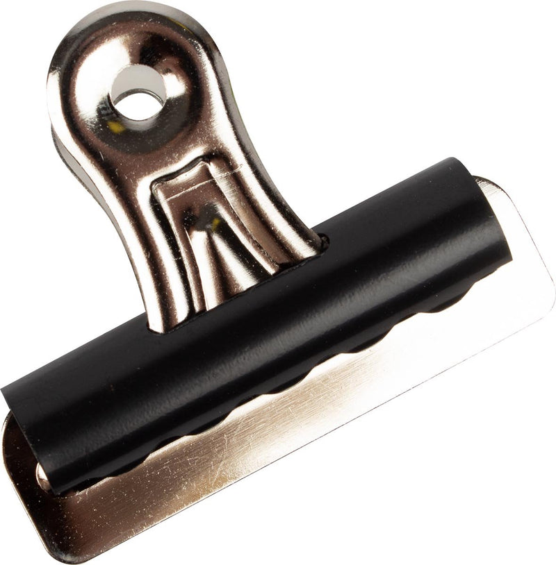 Q-Connect Bulldog-Clip, schwarz, 51 mm, Packung mit 10 Stück