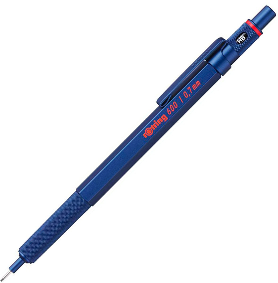 Rotring 600 Druckbleistift – 0,7 mm – blaues Gehäuse