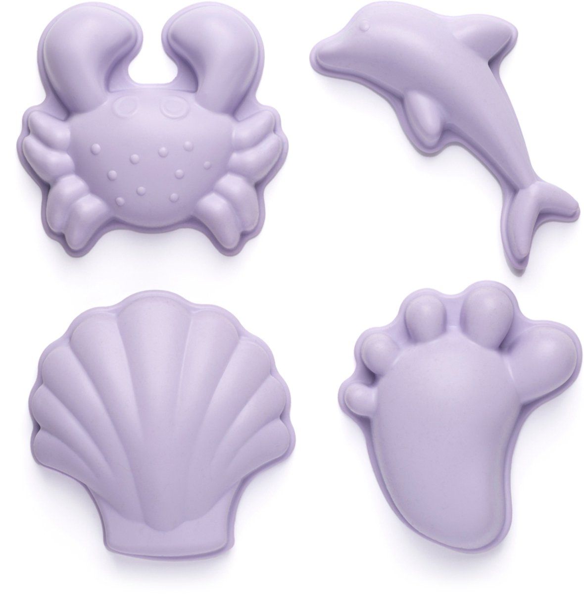 Scrunch-Sandformen – lila – faltbar – recycelbar