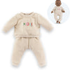 Corolle Beige Tracking -Anzug für Baby Pop, 36 cm