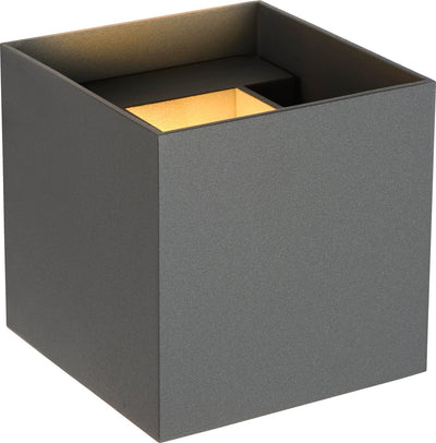 Lucide xio - Wandleuchte - LED dimmbar - G9 - 1x4W 2700K - einstellbarer Abstrahlwinkel - Grau