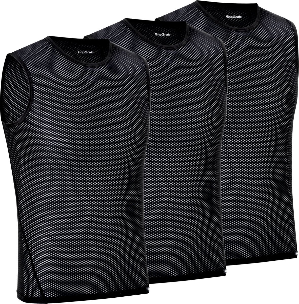 Gripgrab Ultralight Mesh – ärmellose Baselayer (3er-Pack)