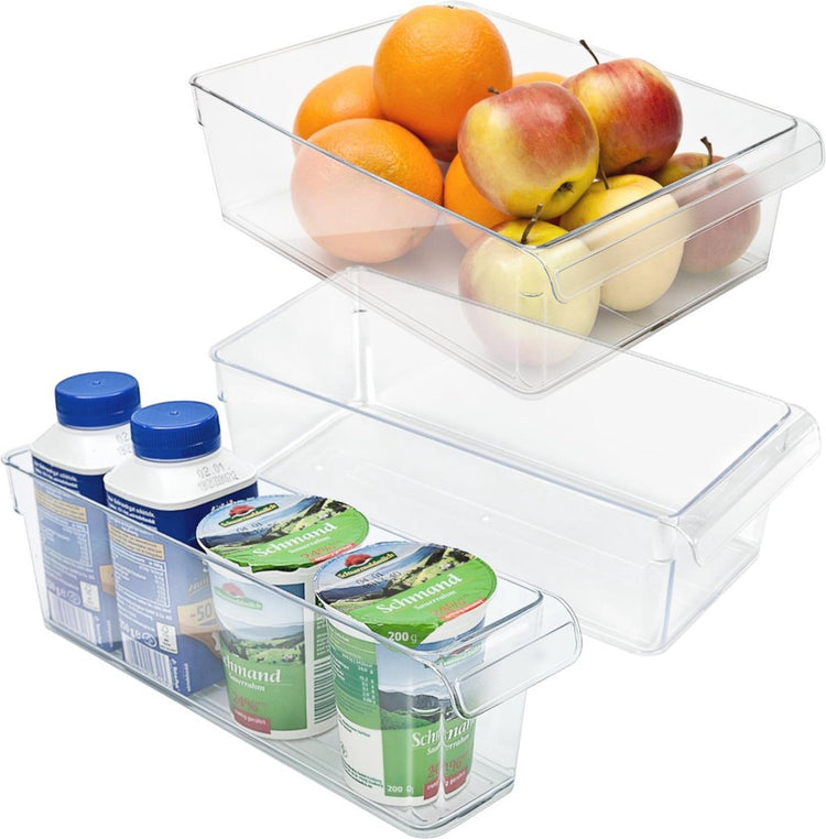 Rotho Kühlschrank-Organizer Loft 5 Liter transparent – ​​Küchenaufbewahrung.