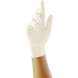 Einweghandschuhe Unicare GS0012 aus transparentem Latex
