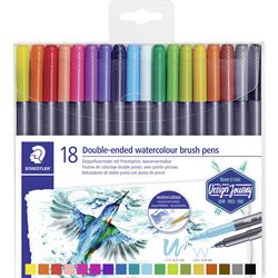 Pinselstift Staedtler Aquarell nicht permanente Farbpalette
