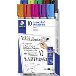 Whiteboardmarker Staedtler 351 B10 mittlere Farbpalette