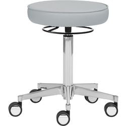 Mayer Sitzmöbel Drehhocker 1295_30584 Stoff grau