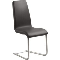 Mayer Sitzmöbel Freischwinger 2149_08_26394 Stoffbezug grau