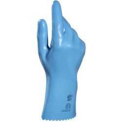 Chemikalienhandschuhe Mapa Prof 34300329 Latex blau