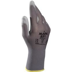 Handschuhe Mapa Professional 34551277 PU grau