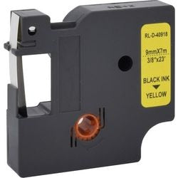 Etikettenband rl-d-40918p abs schwarz