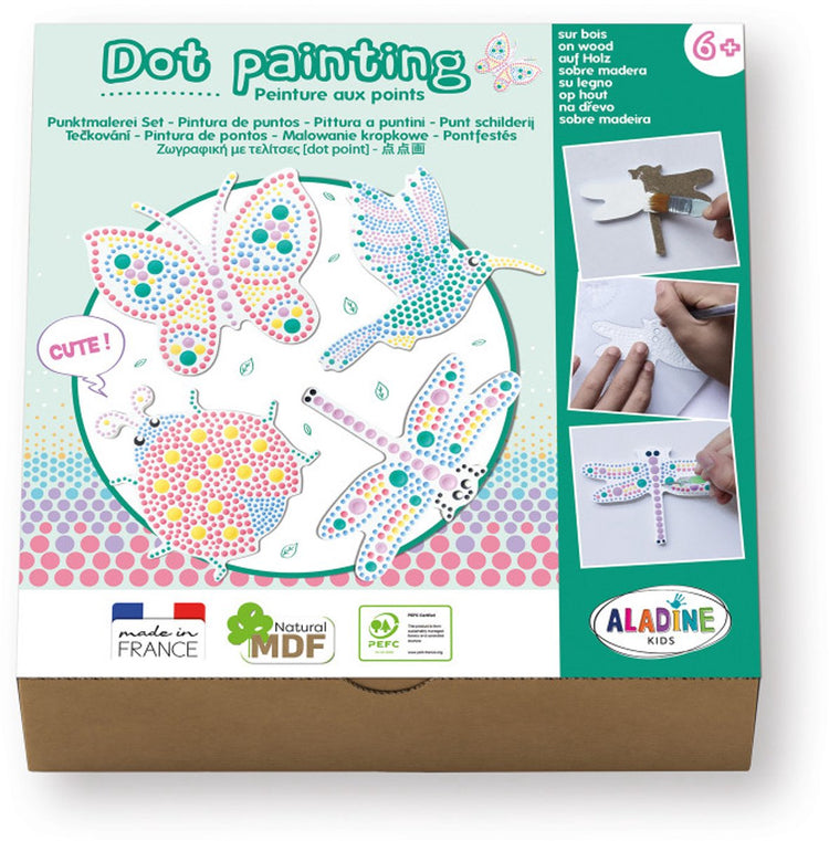 Aladine Dot Painting Set – Naturmalerei für Kinder.