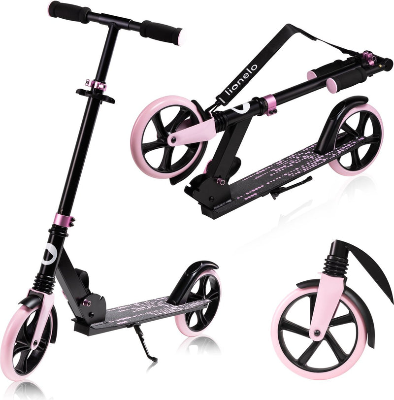 Lionelo Luca – Roller – Tragkraft bis 100 kg – Kinderroller – Lager ABEC-7 – für Jungen und Mädchen – drei einstellbare Höhenoptionen