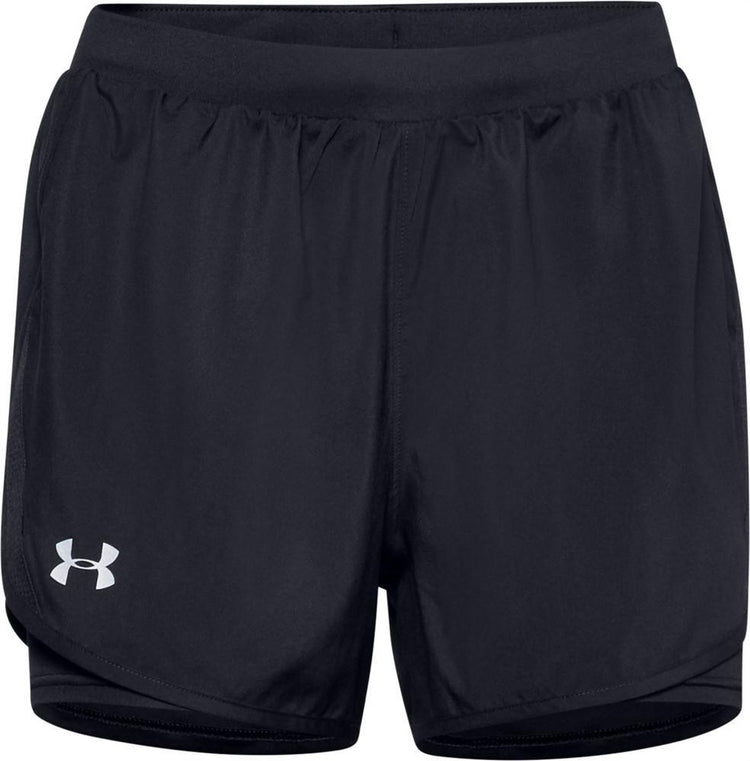 Under Armour ua Fly by 2 - in - 1 Shorts Damen Sporthose - Schwarz