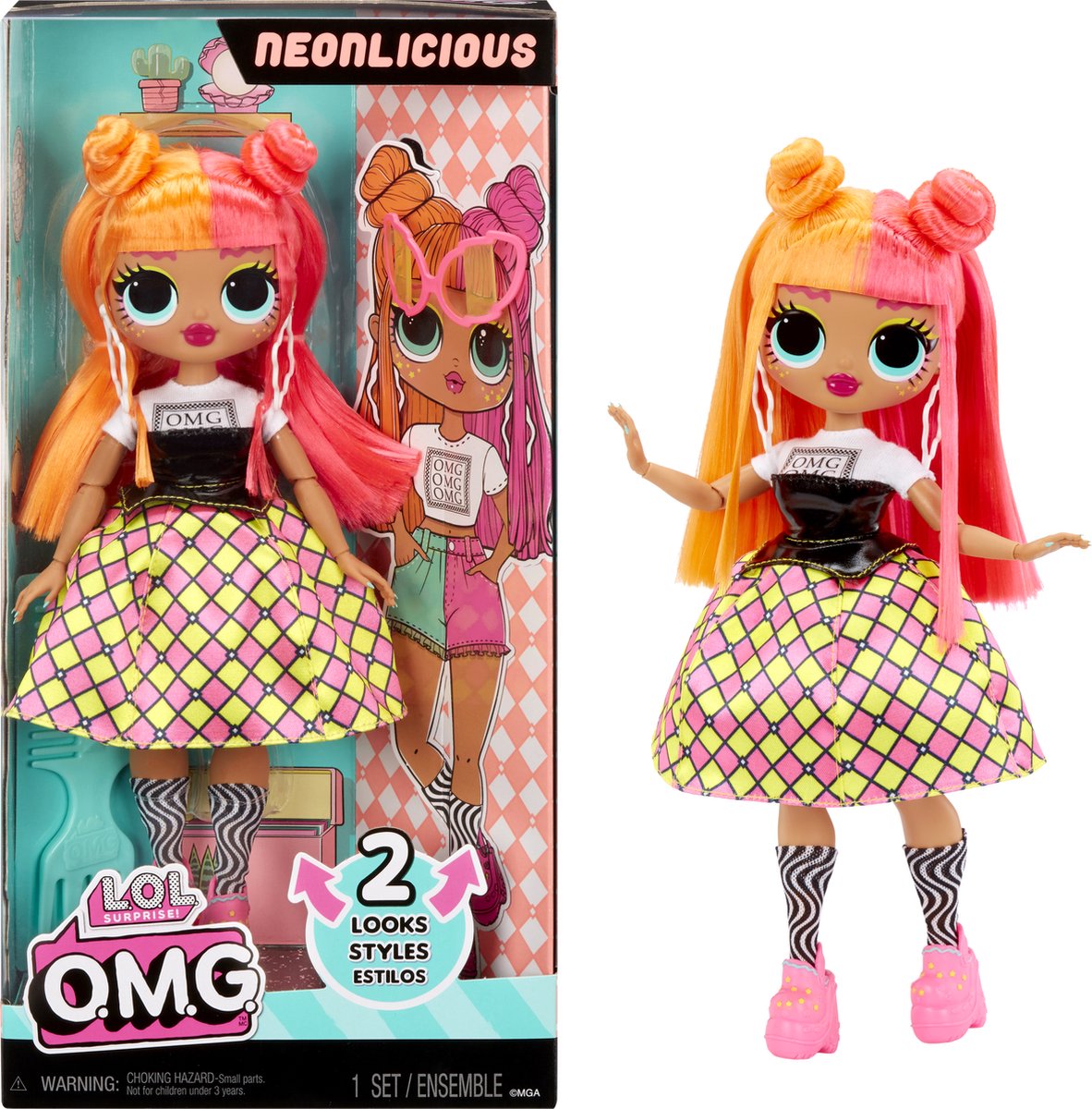 MGA Entertainment Überraschung! OMG. Hos neonlicious