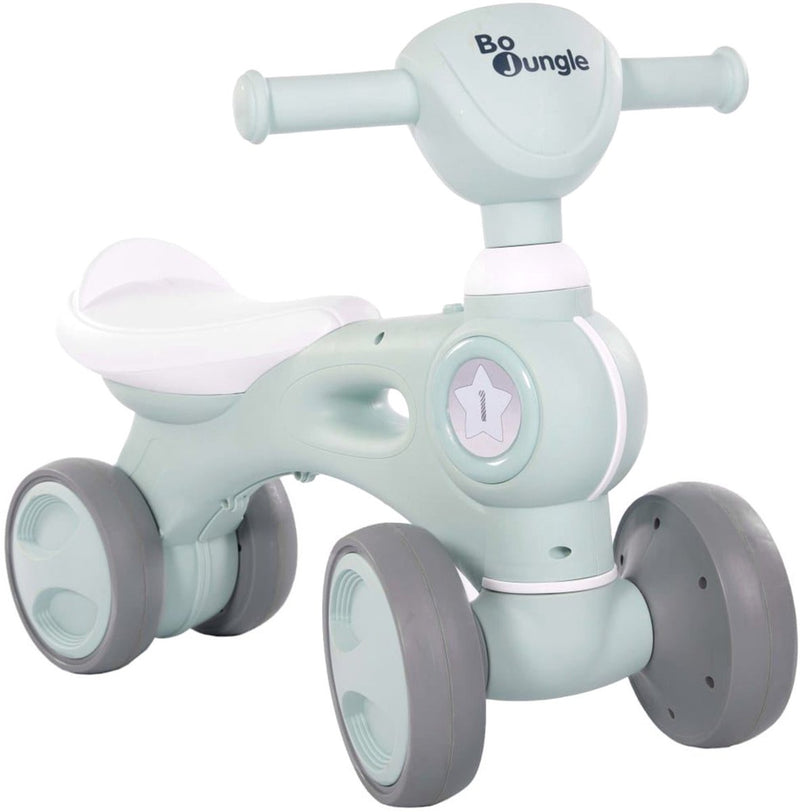 Bo Jungle – Baby-Laufrad – Lauflernhilfe für Kleinkinder – Licht und Musik – stabil – Fahrrad Jumpy Blue