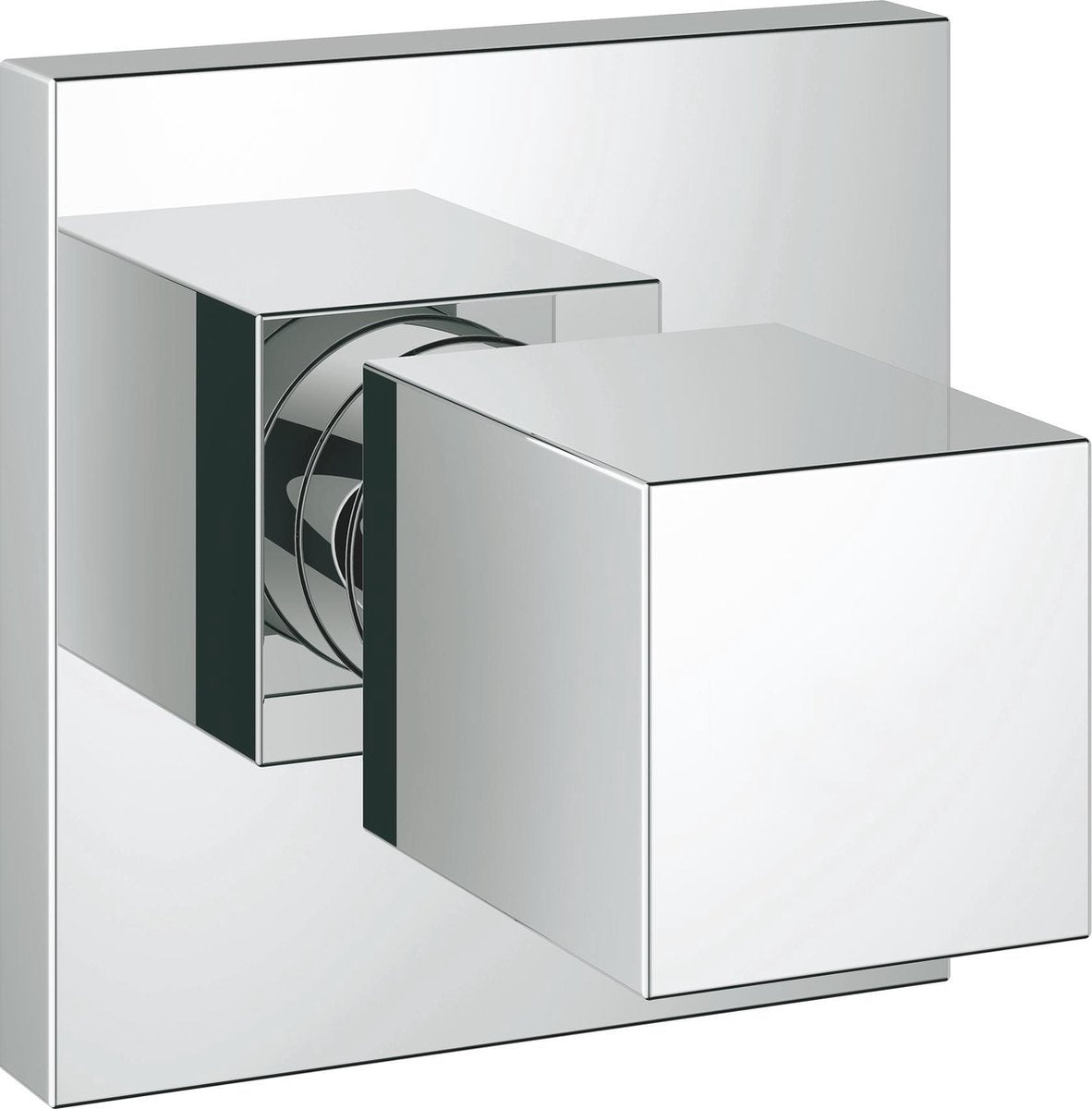 Grohe Eurocube Fertigset für Einbau-Absperrventil, Chrom