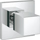 Grohe Eurocube Fertigset für Einbau-Absperrventil, Chrom