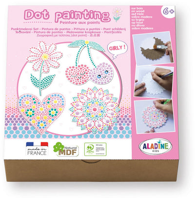 Aladine Painting Dot Painting Set – kreatives Bastelset für Kinder.