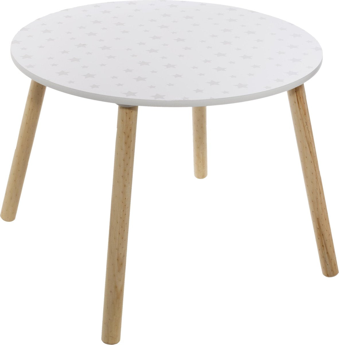 Bester Tisch 60cm weiß mit Aufdruck