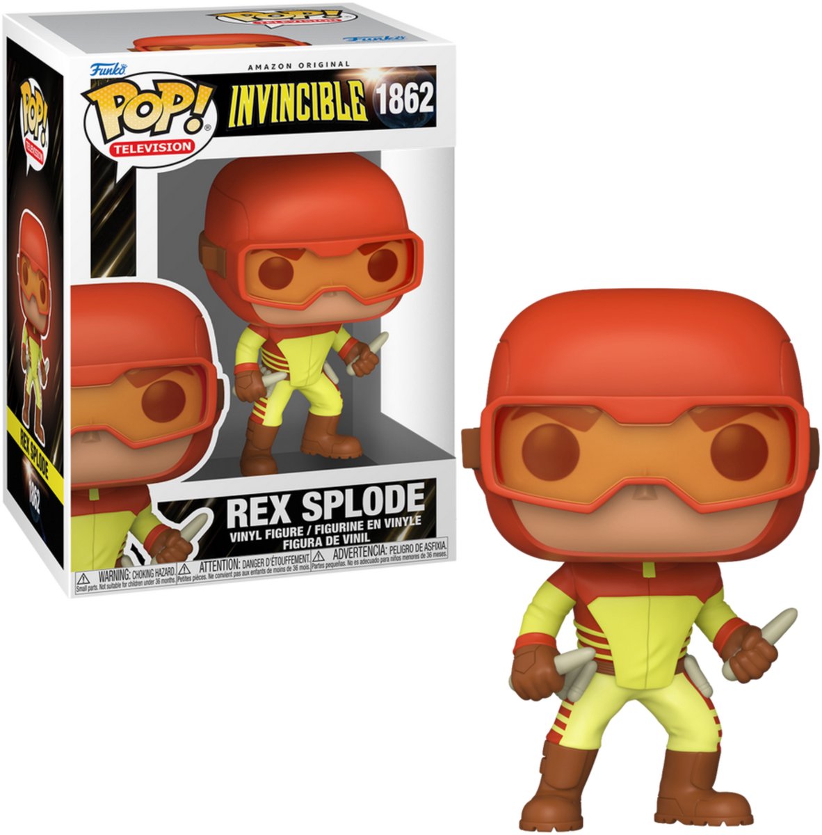 Funko-Pop-Animation: Invincible S2-Rex w ch